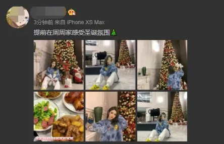 周扬青邀请闺蜜到家中感受圣诞气氛并提前在豪宅内布置好了巨型的圣诞树