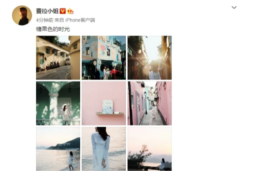 陈赫前妻许婧在个人社交平台晒出一组与好友最新旅行美照