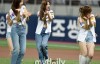 【美天棋牌】韩国女团cignature担任棒球比赛特别嘉宾