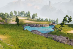 【美天棋牌】Palworld 玩家发现美丽的泳池，却毁了它