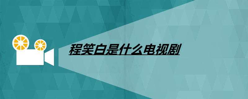 程笑白是什么电视剧