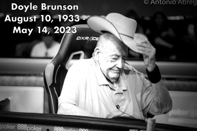 【EV扑克】“扑克教父”Doyle Brunson离世，享年89岁【EV扑克官网】
