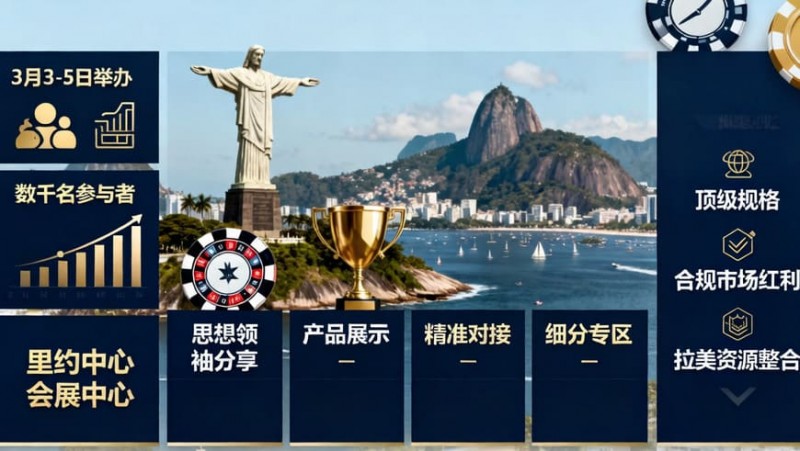 2026 里约 SBC 峰会重磅登场 数千人共探巴西博彩新机遇【EV扑克官网】 2026 里约 SBC 峰会重磅登场 数千人共探巴西博彩新机遇【EV扑克官网】