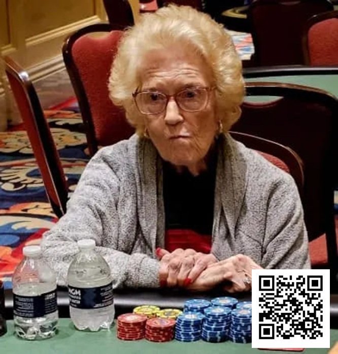【EV扑克】扑克老奶奶高龄88岁，首次参加千人MTT竟一路打到第14名！【EV扑克官网】