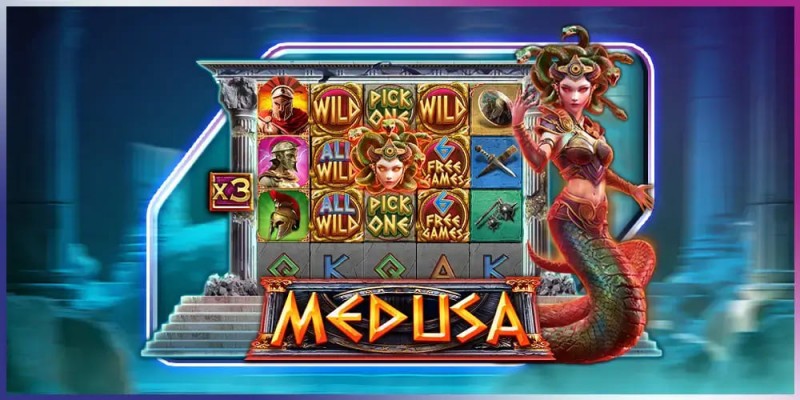 《美杜莎》强势上线大发娱乐城 —— 穿越神话时空，直面蛇发女王的诅咒挑战【EV扑克官网】