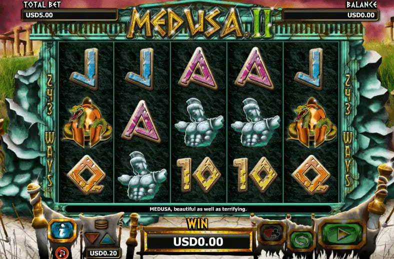 美杜莎II：大发娱乐独家上线的神话冒险老虎机巨作【EV扑克官网】