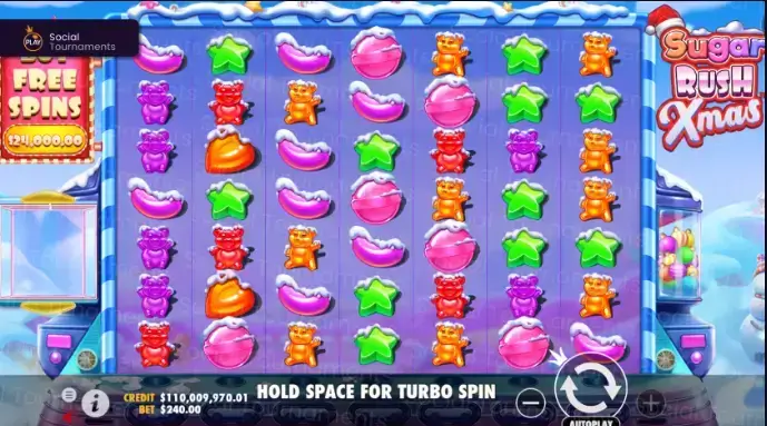 《极速糖果圣诞》：大发娱乐甜蜜巨献，开启极速缤纷之旅！