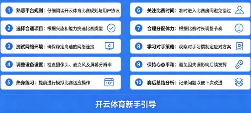 给新手的10条忠告：在开云体育开始你的第一场比赛【EV扑克官网】