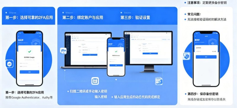 如何设置高强度的账户二次验证（2FA）【EV扑克官网】