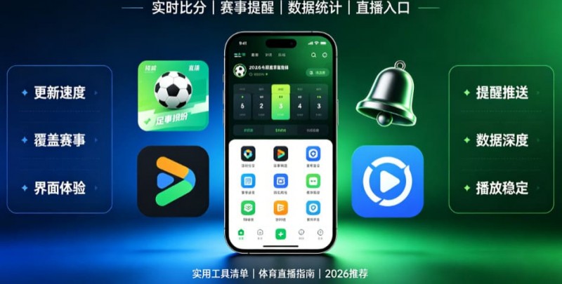 盘点2026年最好用的5个足球比分直播APP【EV扑克官网】